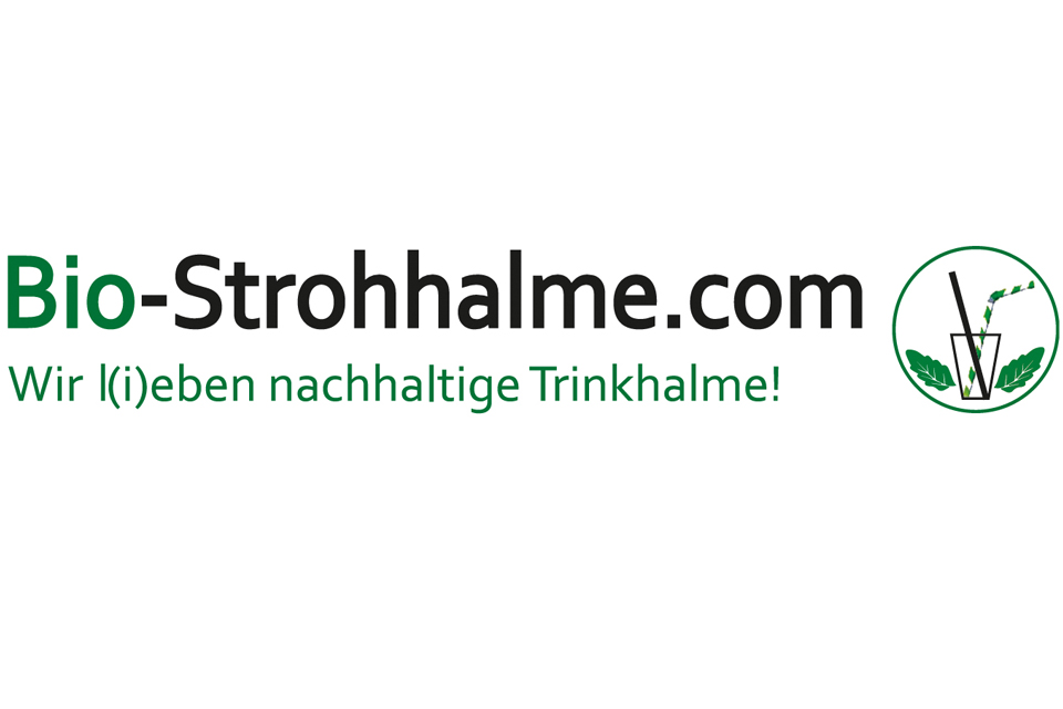 Logo Bio Strohhalme Layouts Copyright Petra Fürst - Fürst Media